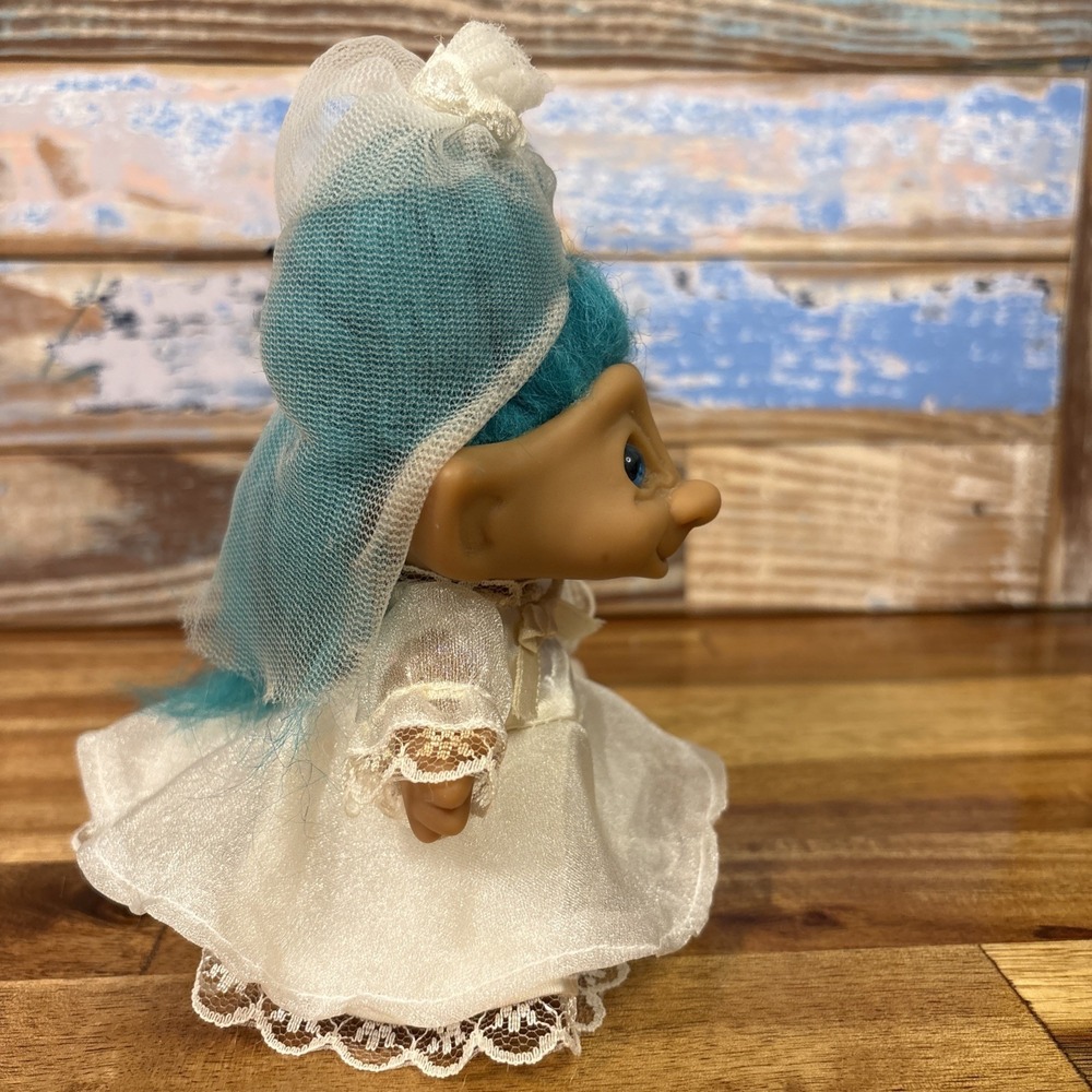 Ace Novelty Bride Vintage Troll 5 Inch Rare - Picture 4 of 11
